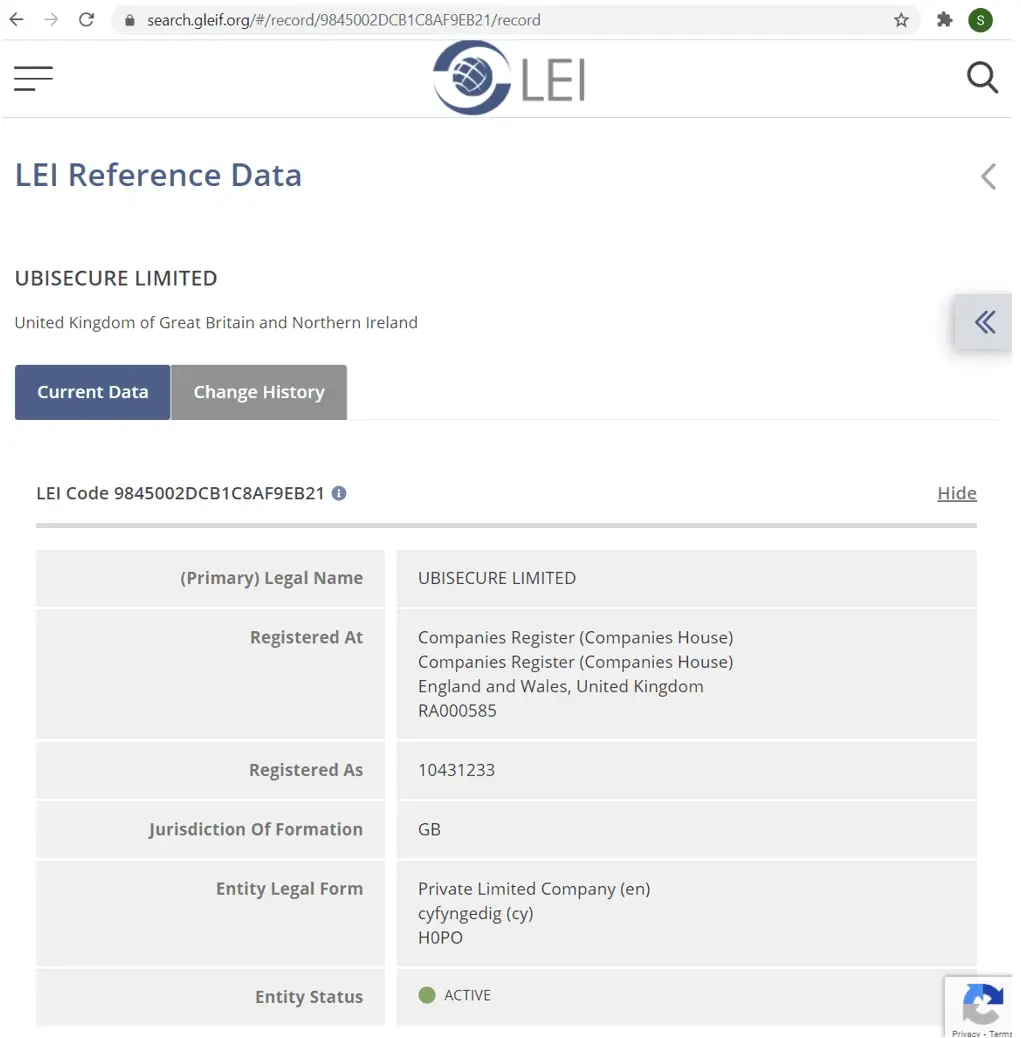 LEI Record