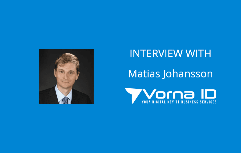 Banner: interview with Matias Johansson, Vorna ID