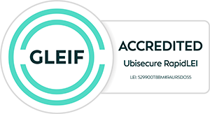 GLEIF Accredited RapidLEI logo image