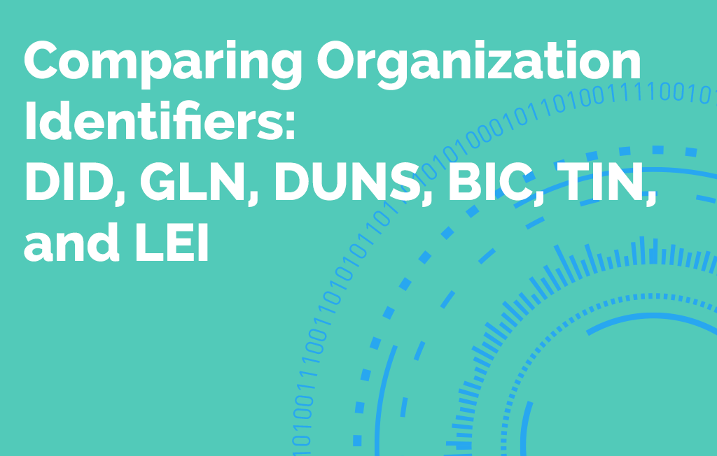 Comparing Organization Identifiers Blog Graphic