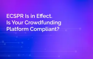 ECSPR Crowdfunding Platform Compliance