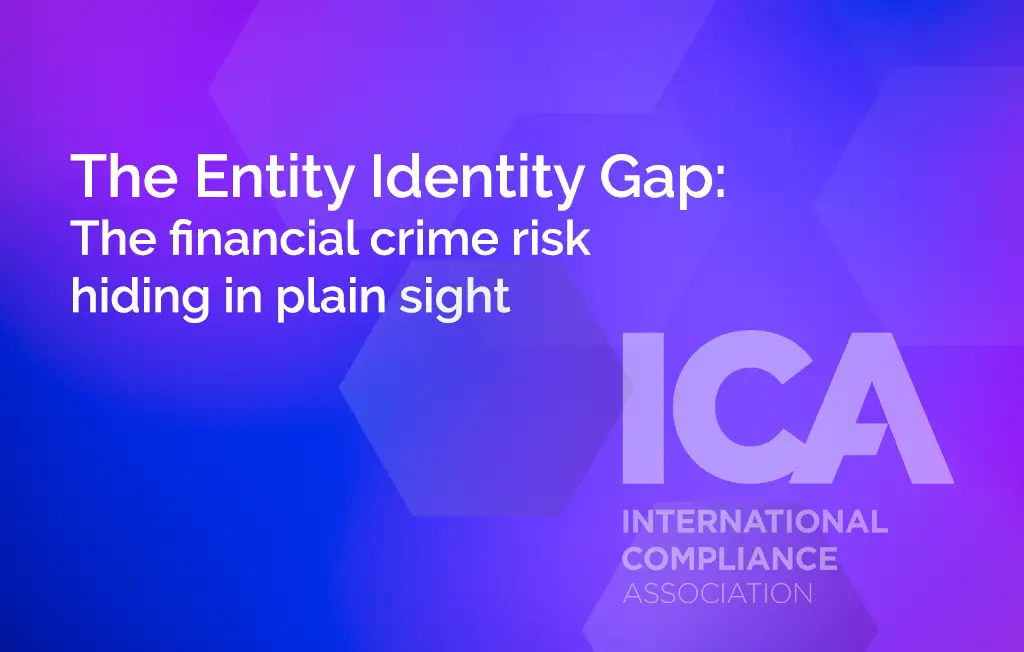 Entity Identity Gap - ICA event