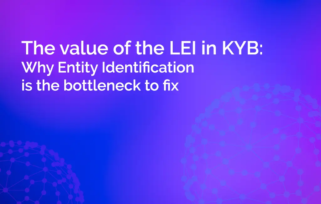 The value of LEI in KYB blog cover